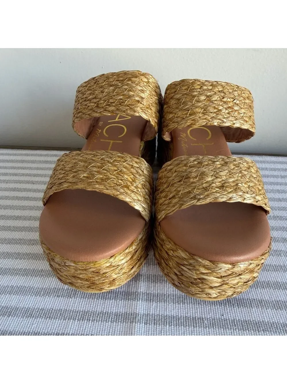 Beach by Matisse NEW Women's Ocean Ave Platform Slide Sandal Size 8 #260149